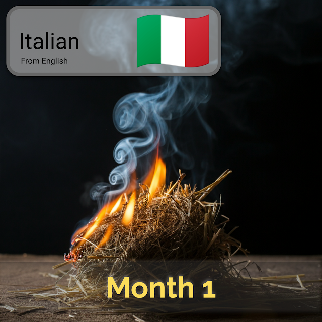 Italian (Italy) - Stage 1 - Month 1