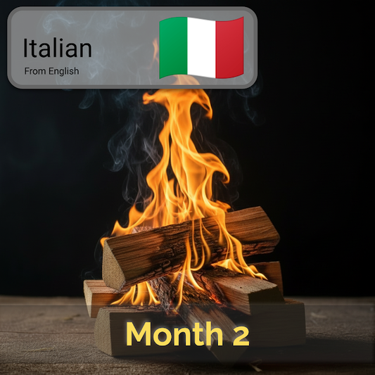 Italian (Italy) - Stage 1 - Month 2