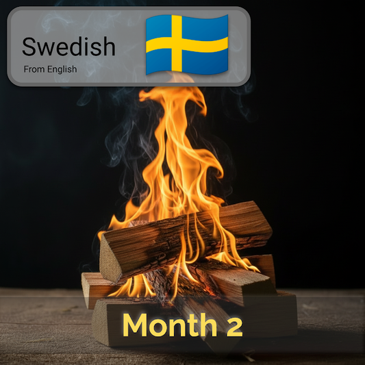 Swedish (Sweden) - Stage 1 - Month 2
