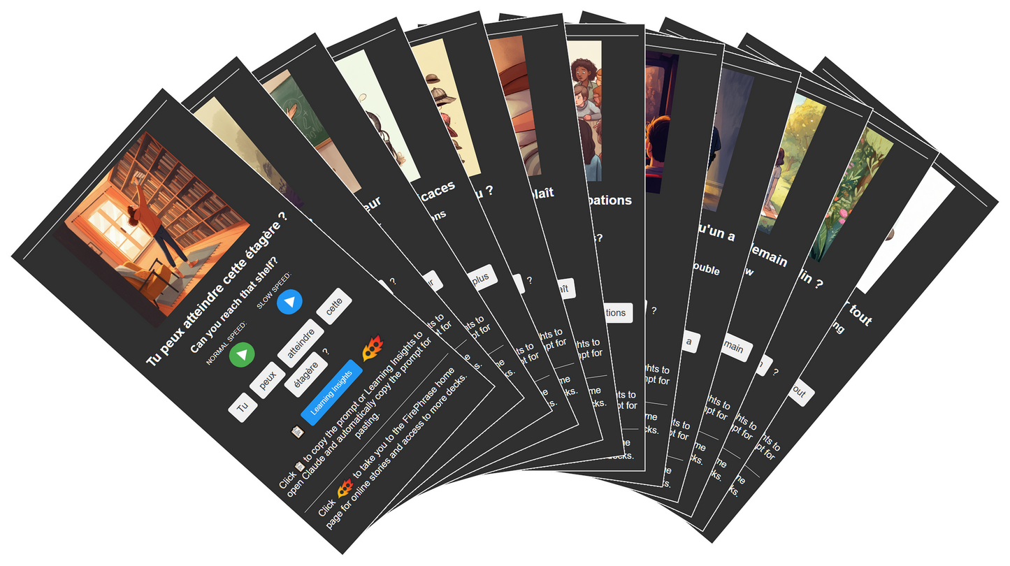 French - WarmUp1000 - Complete Pack (All 8 Stories)
